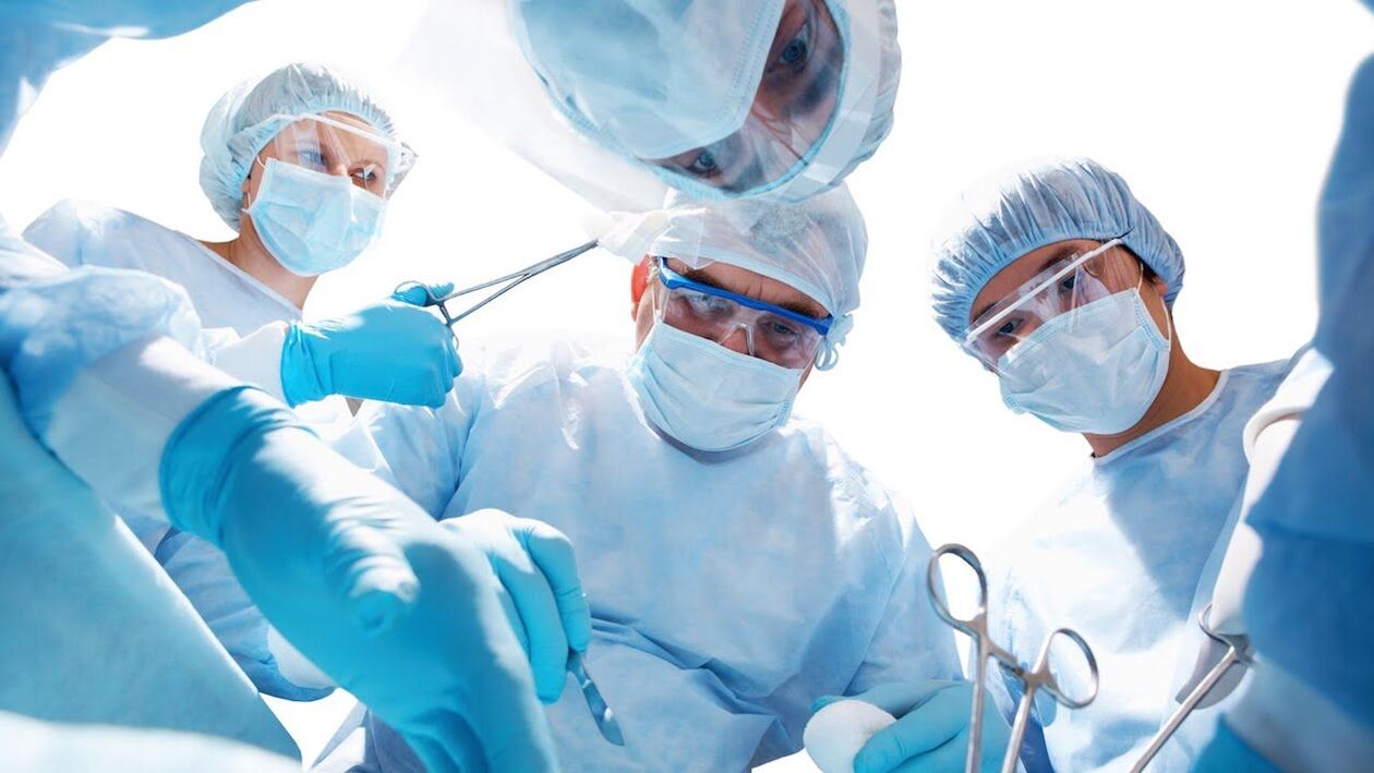 traitement chirurgical de la prostatite